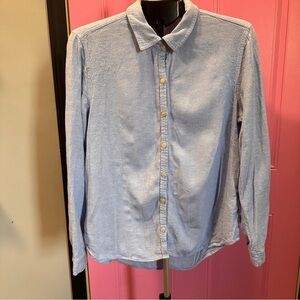 Orvis Blue Casual Button Down Shirt‎